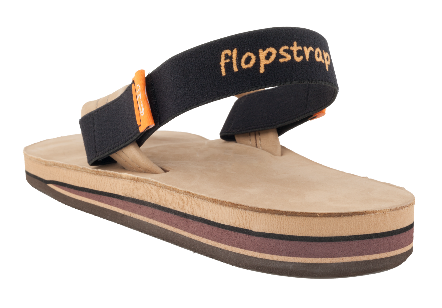 2 Flopstraps Flip Flops Comfy Soft Velcro Back Straps Like Chaco Holds Flip-Flops on