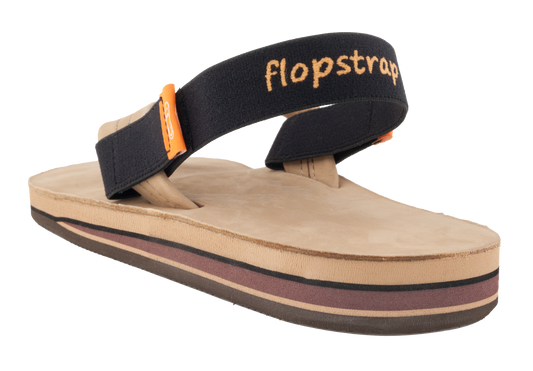 2 Flopstraps Flip Flops Comfy Soft Velcro Back Straps Like Chaco Holds Flip-Flops on