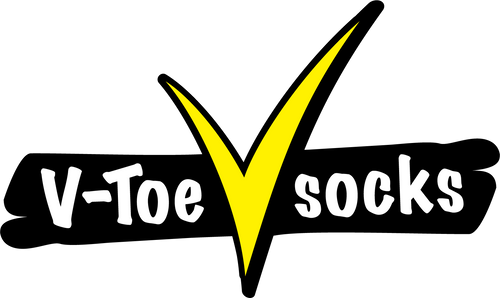 3 Pairs - V-Toe Flip Flop Tabi Socks Black, Khaki and Grey Comfortable  Casual Crew Big Toe Socks