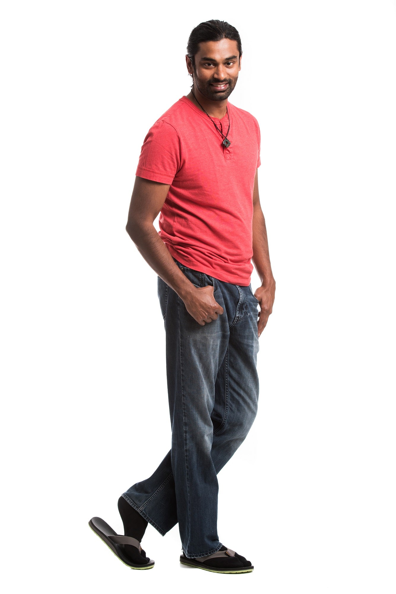 3 Pairs Athletic - Black, White, Brown Solid V-Toe Flip Flop Tabi Big Toe Socks