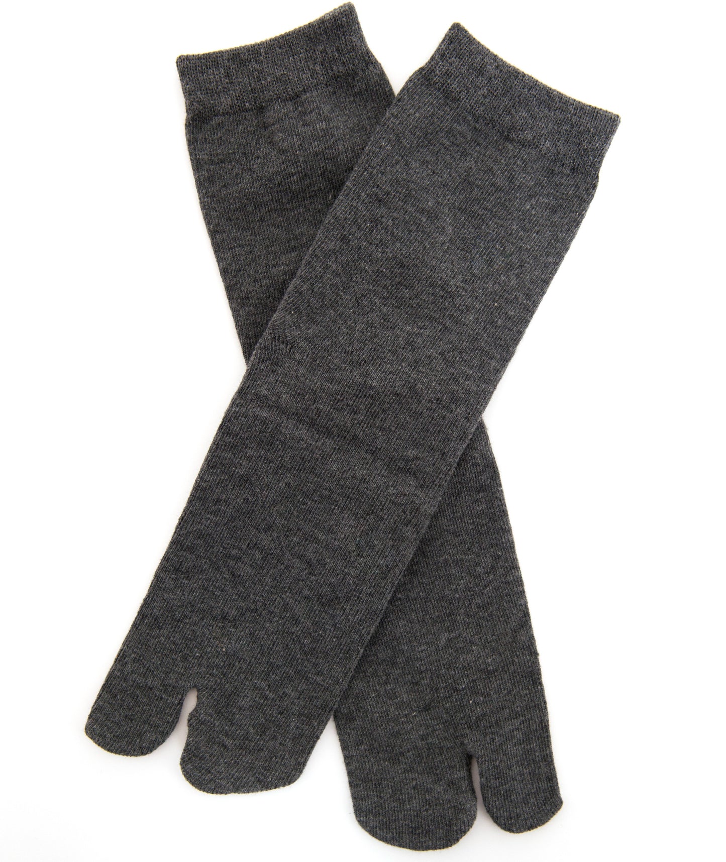 1 Pair - V-Toe Flip Flop Tabi Socks - Grey Solid Casual – V-Toe Socks, Inc